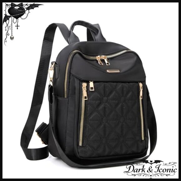 Mini Nylon Backpack Lightweight Daypack Travel Shoulder Bag Satchel Tote main image 4